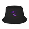 Genshin Impact Electro Element  Purple Galaxy Bucket Hat Rugby Beach Outing Wild Ball  Big Size  Men S WomensBucket