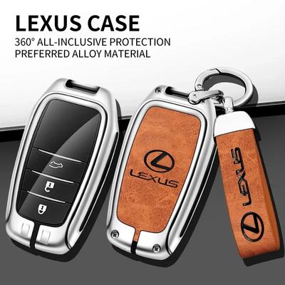 Bilnyckelfodral Heltäckande Nyckelskal För Alphard Toyota Corolla Land Cruiser 200 Prado Crown Yaris Sienna Cross Hilux Camry