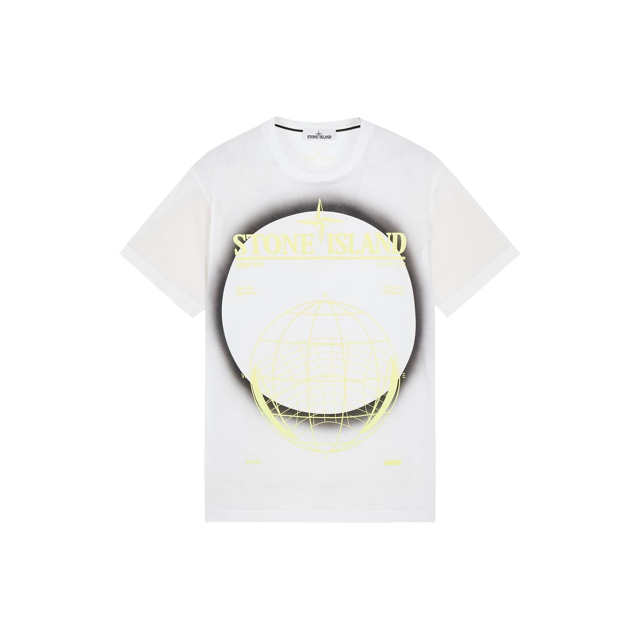 

Stone Island Short-Sleeve T-Shirt White Men Tops 76152NS96-V0001 M