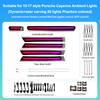 Custom Ambient Lighting Kit For Porsche Cayenne 2010–2017 1:1 OEM Mold, Vehicle-Specific Fit, Supports App Control