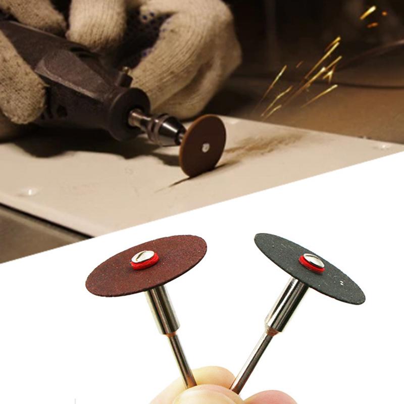 31Pcs Diamond Cutting Discs Sanding Grinding Wheel Circular Saw Blade Woodworking Metal Dremel Mini Drill Rotary Tool Access