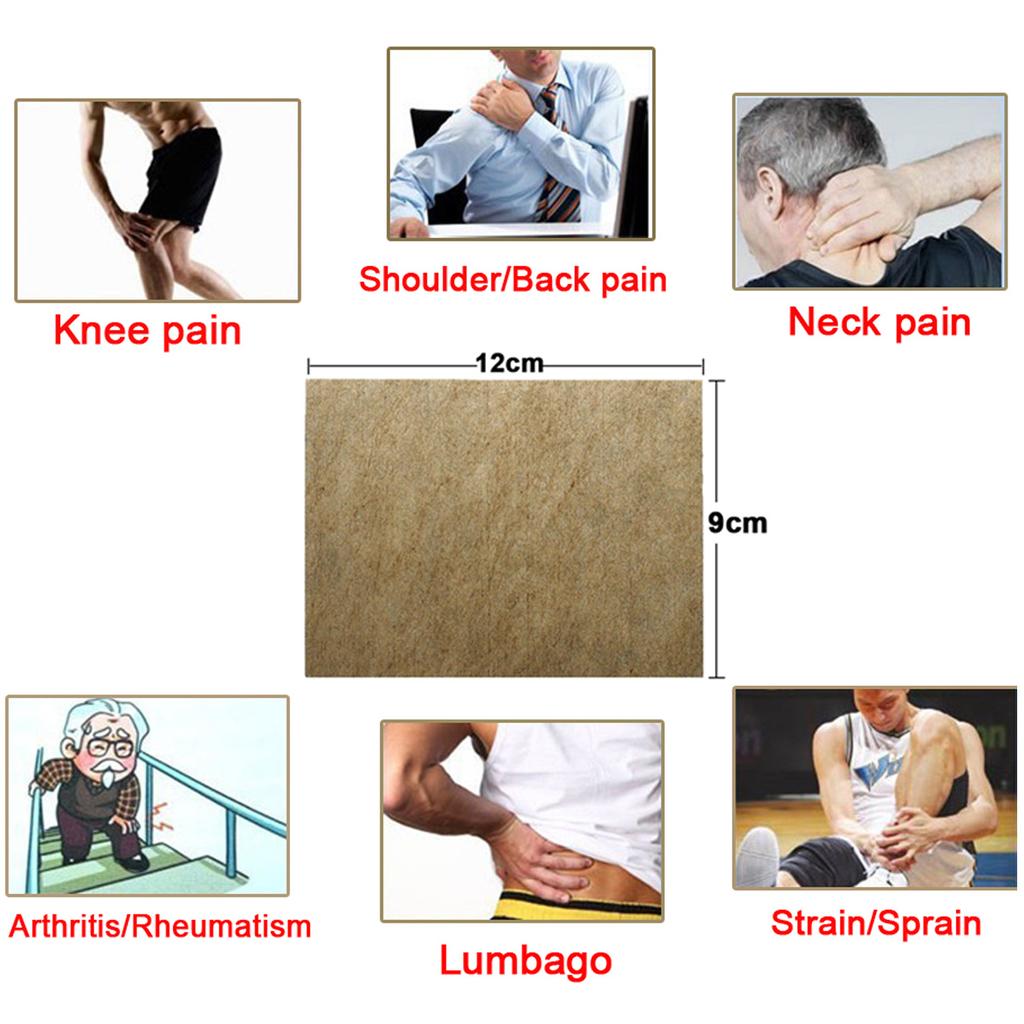 Sumifun 8 Stück/Beutel Allmächtiger König Pflaster Nacken Schulter Taille und Bein Pflaster Schmerzlinderungspflaster Kräuterpflaster