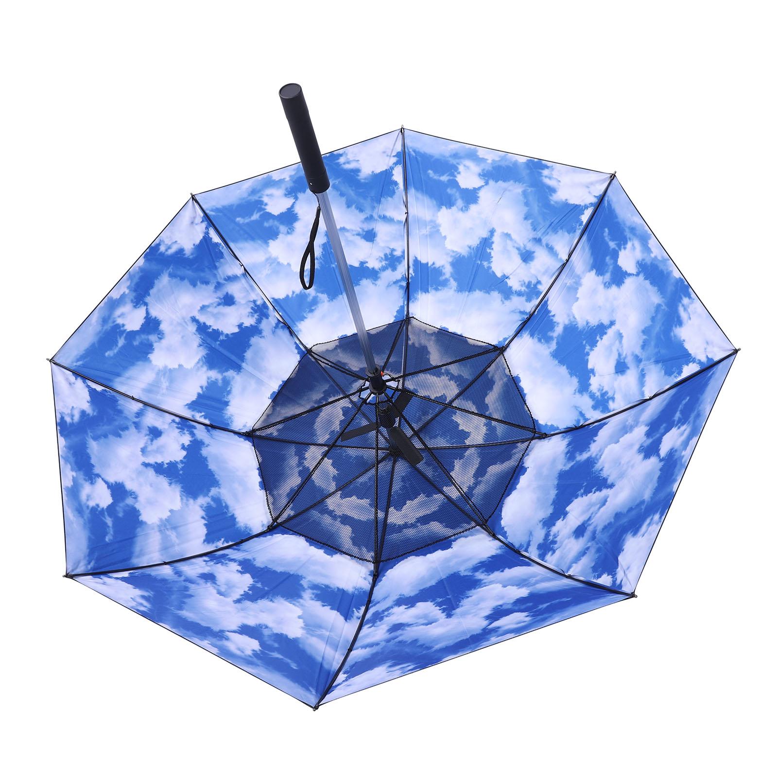 

Зонт от солнца со встроенным вентилятором 3000 мАч USB перезаряжаемый складной портативный охлаждающий вентилятор от солнца и дождя