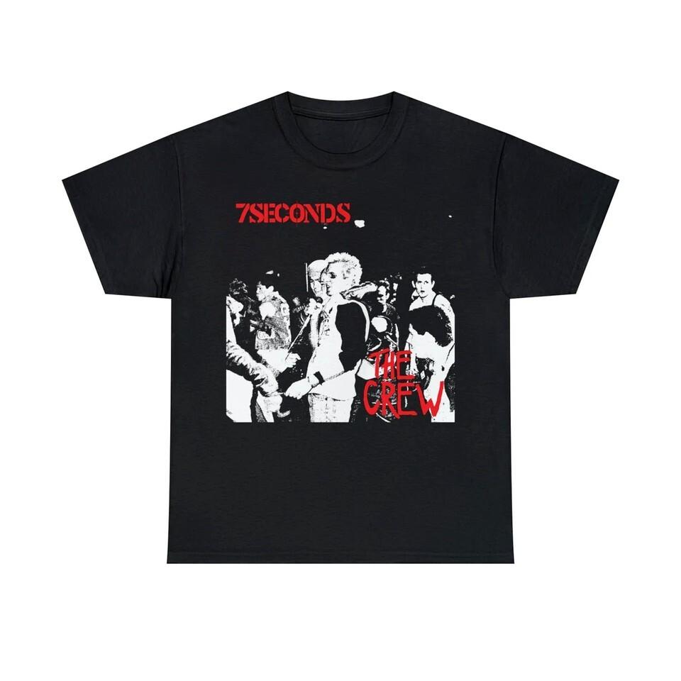 

7 Seconds The Crew Gift For Fan Black T Shirt Full Size S-5XL FH516 Unisex T-Shirt Graphic Tee XXXXL
