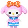 Kuromi Construction Brick Set Sanrio Building Blocks 859 Pcs.