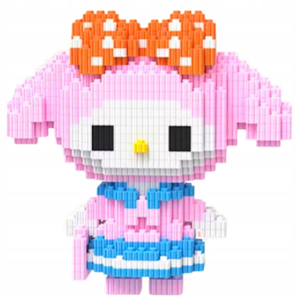 Kuromi Construction Brick Set Sanrio Building Blocks 859 Pcs.