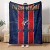 Name Individuell New England Patriots Druck Flanelldecke Hohe Qualität Warm Bequem Decke für Alle Jahreszeiten Perfekt für Geschenke Heimdekoration