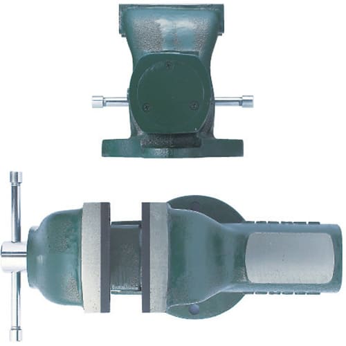 TRUSCO Upright Vise, Heavy-Duty Type, 150mm Opening, SRV-150