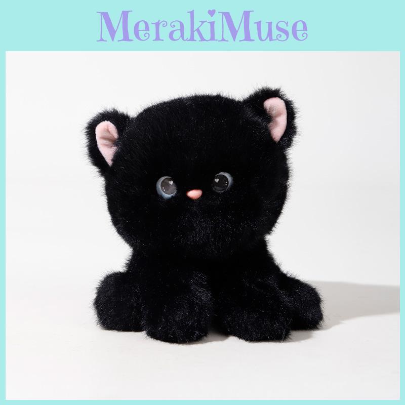 Dreifarbige Katze Plüschtier Niedliche Tier Kuscheltier Für Kinder Und Geschenke