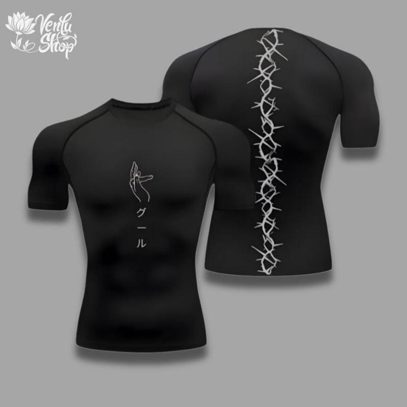 

Компресійна сорочка | Токійський гуль, Аніме, Спортзал, Спортивний одяг, Аніме-сорочка, М язова сорочка, Компресійні XL