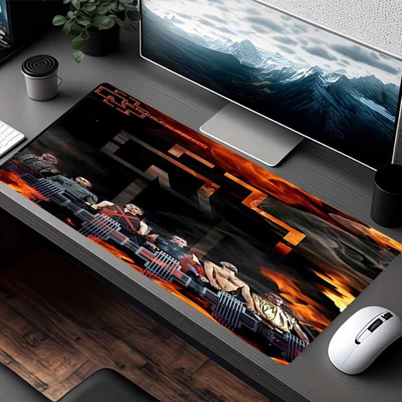 Rammstein Print Mouse Pad, for Keyboard Pad Laptop PC Mat for Office Home Use, Desk Decor, Perfect Birthday Gift for Gamers