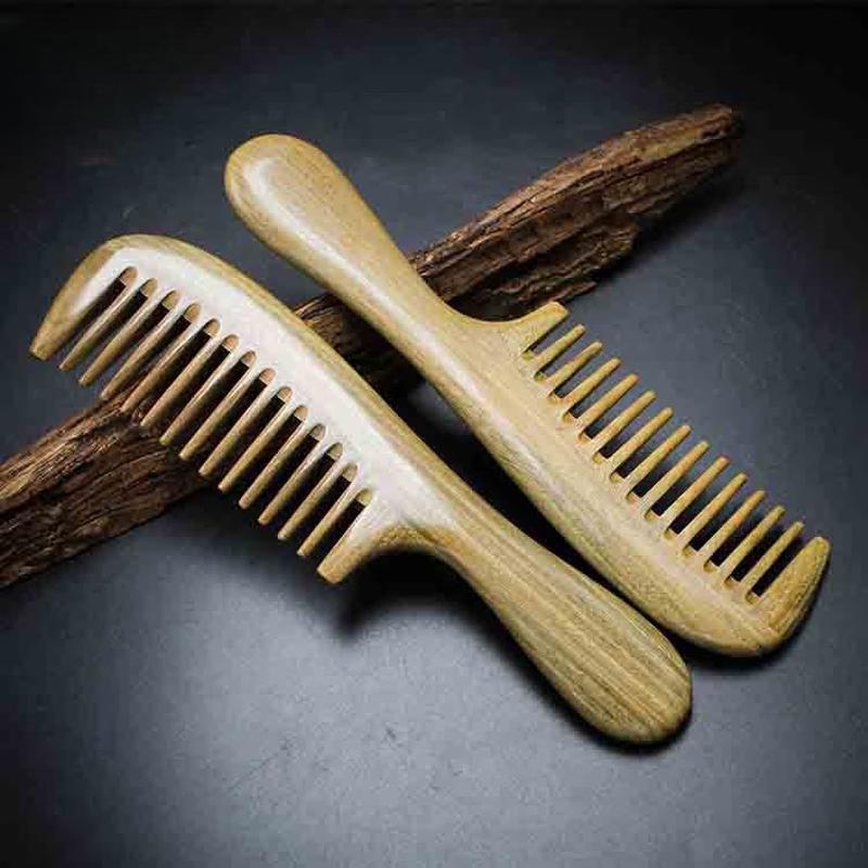 BeiduoYang Sandalwood Wide-Tooth Hair Comb
