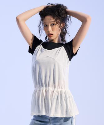 MOAA Soft Flare Camidress (White)