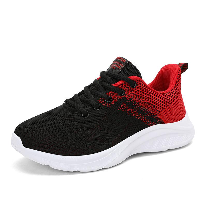 Middle School Students Lightweight Breathable Flying Weaving Casual Shoes Women's Shoes Running Shoes Women Travel Shoes Sports