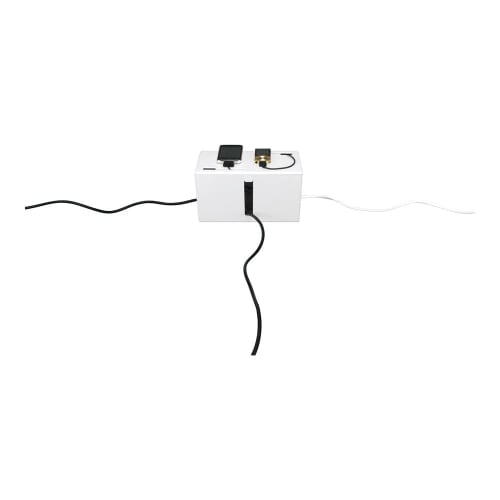 BUFFALO Kabelbox Stromleiste & Kabelaufbewahrung Größe S Weiß BSTB01SWH