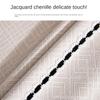Sofa Cushion Non-Slip Simple Modern Light Luxury Style Leather Cushion for Four Seasons Thickened Fleece-lined Sofa Cover