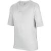 Dri-FIT Multi Solid Logo Rund Hals Pullover Kort Ermet T-skjorte Barn Topper Fotongrå FB1283-025