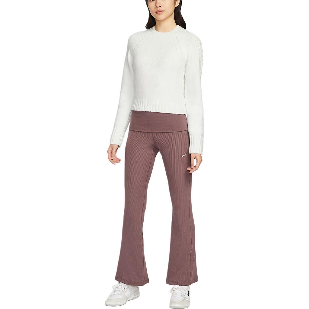 Nike Sportswear Sweaters Women's Canvas White/Black Crew Neck Moderate Other IF0247-133