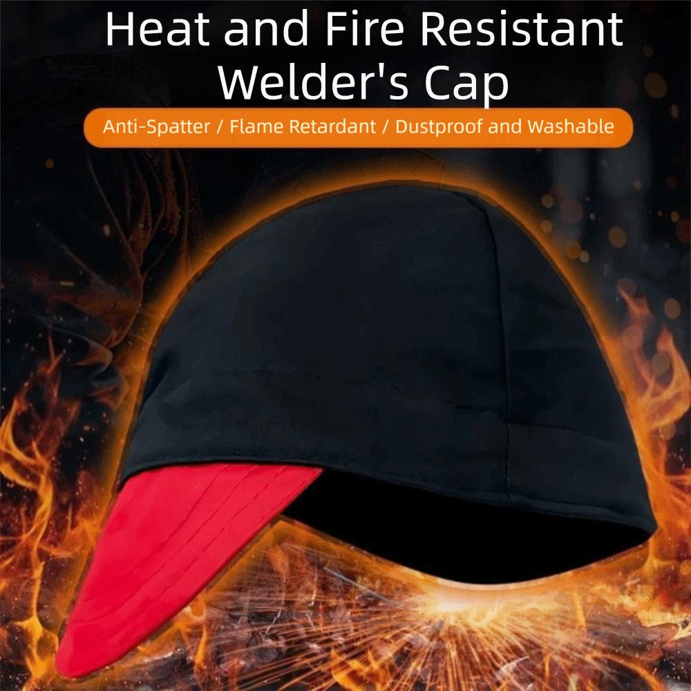 Sweat Absorption Welding Hat Breathable Work Cap Protective Welding Cap Hat Labor InsurancItem