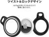 Belkin AirTag Case Protective Cover for Bikes, Wallets, Kids Safety, Dogs, Cats, Collars, Anti-Lost, Anti-Theft, Keychain with Reflector, Black