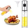 100ml Oil Sprayer Bottle For Cooking, Food-grade Olive Oil Glass Sprayer Mister Fit Salad BBQ Kitchen Essentials Baking Roasting