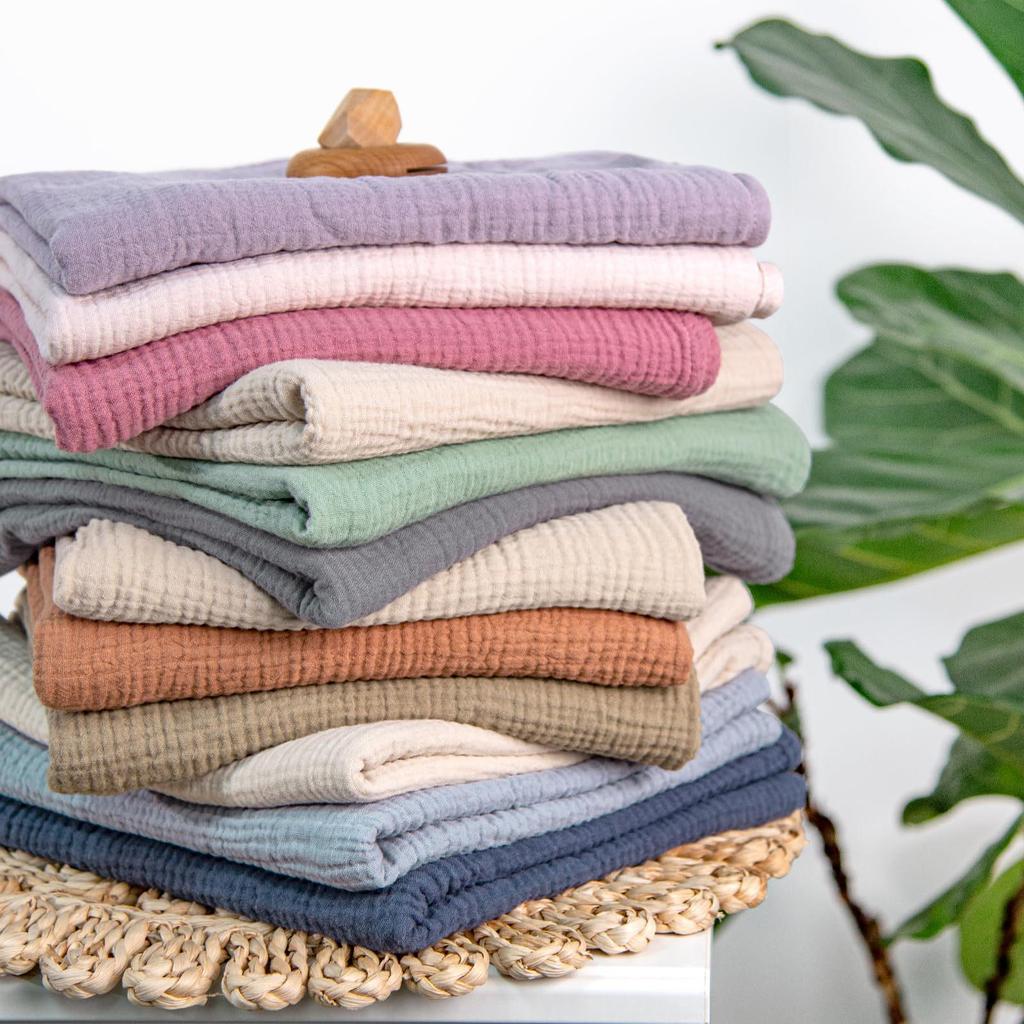 Newborn Muslin Swaddle: Soft, Breathable Blanket for Wrapping, Burping & Bathing - Perfect Baby Gift