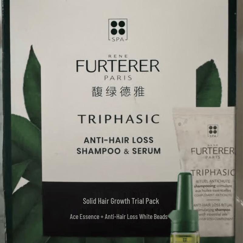 Rene Furterer Anti-Hair Loss & Strengthening Trial Kit with Massager