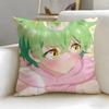 Tei no San Shimai wa Angai Choroi Cushion Cover Soft  EasyWash Pillow Case  Versatile for Couch Bed Travel and Office