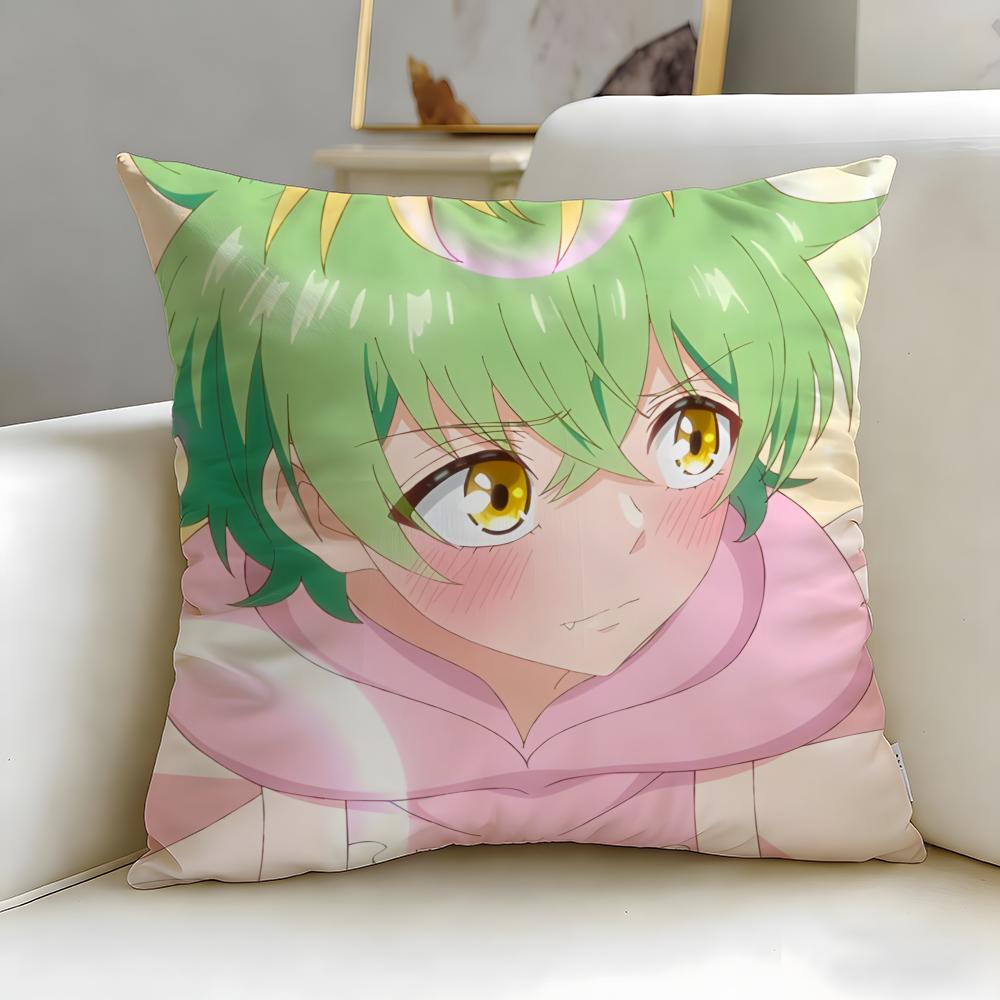 Tei no San Shimai wa Angai Choroi Cushion Cover Soft EasyWash Pillow Case Versatile for Couch Bed Travel and Office