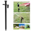 4PCS Steel Lengthen Outdoor Travel Camping Beach Tent Pegs Pin Stakes Ground Nail(20cm)
