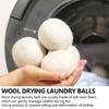 Laundry Wool Dryer Ball Essential Reduce Drying Time Pack of 6