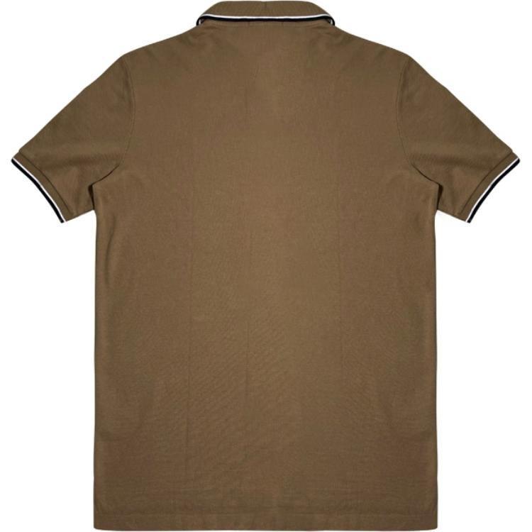 Polo Ralph Lauren SS24 Logo Embroidered Straight Fit Short Sleeve Polo Shirt Men Polo Shirts Brown 710844275-031