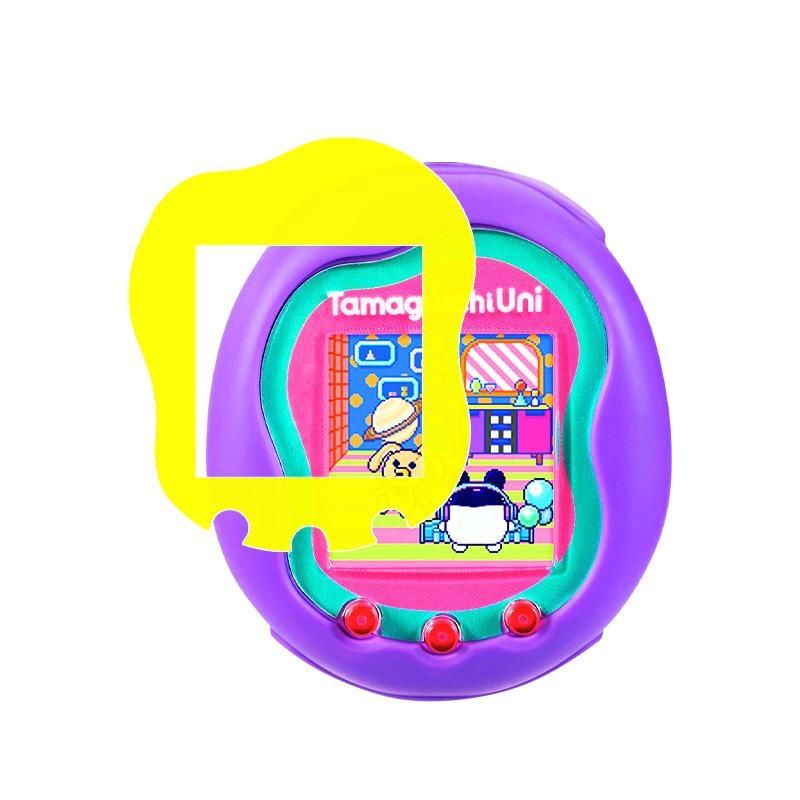 HD Anti-Scratch PET/TPU Screen Guard Protector Film Set For Tamagotchi Game Console Anti-Fingerprint Uni Band Pet Accessories