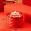 Abay Crown New Year Series Multi-Layer Snack Box