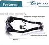Anti Fog Professional Swimming Goggles Swimming Glasses Myopia with Earplugs Nose Clip Electroplate Waterproof Silicone Swim
