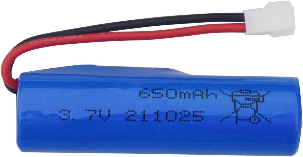 Baterie Litiu 3.7V 650mAh pentru SYMA Q9, H126, H131, H118, RH701 | Putere și Durată de Funcționare Îmbunătățite | Instalare Ușoară, Albastru