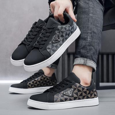 Herren Vielseitige Atmungsaktive Sneaker, Vier-Jahreszeiten-Freizeitschuhe, Sportschuhe, Lederschuhe, Schuhe im britischen Stil