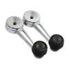 2 manivelas elegantes para ventana de coche, manivelas manuales para ventana, ajuste directo para camioneta F100 1978-1996