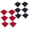 12PCS Black And Red Mixed Color Indoor Toy Play Room Practical Soundproof Sponge