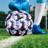 The Untamed Indoor Soccer Ball Size 5 Colorful All Ages Machine Stitched PVC Competition Ready Durable High-Bounce