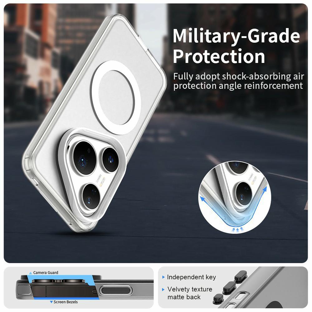 For Huawei Pura 80 Pro Case Compatible with MagSafe Anti Drop Hybrid Phone Back Cover