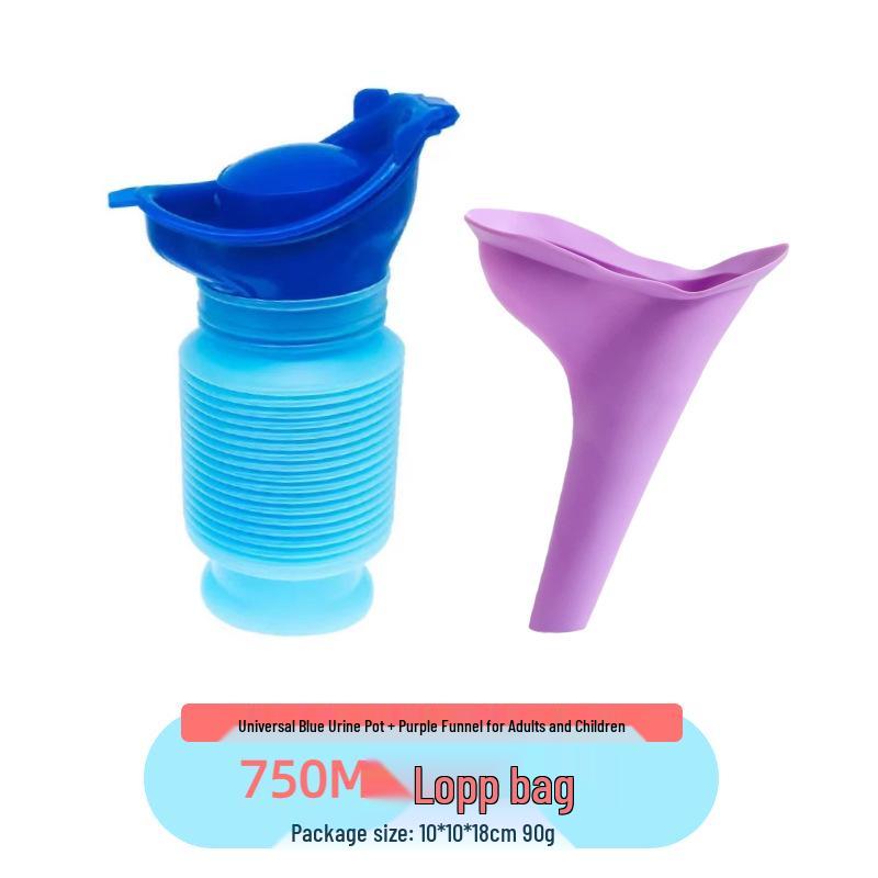 Portable Women's Travel Urinal - No-Squat, Standing, Emergency Car and Outdoor Use