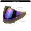 Optical Grade Helmets Visors UV Protection Scratch Resistant Weatherproof Helmets Lens Clear Motorcycles Lens for J CRUISE