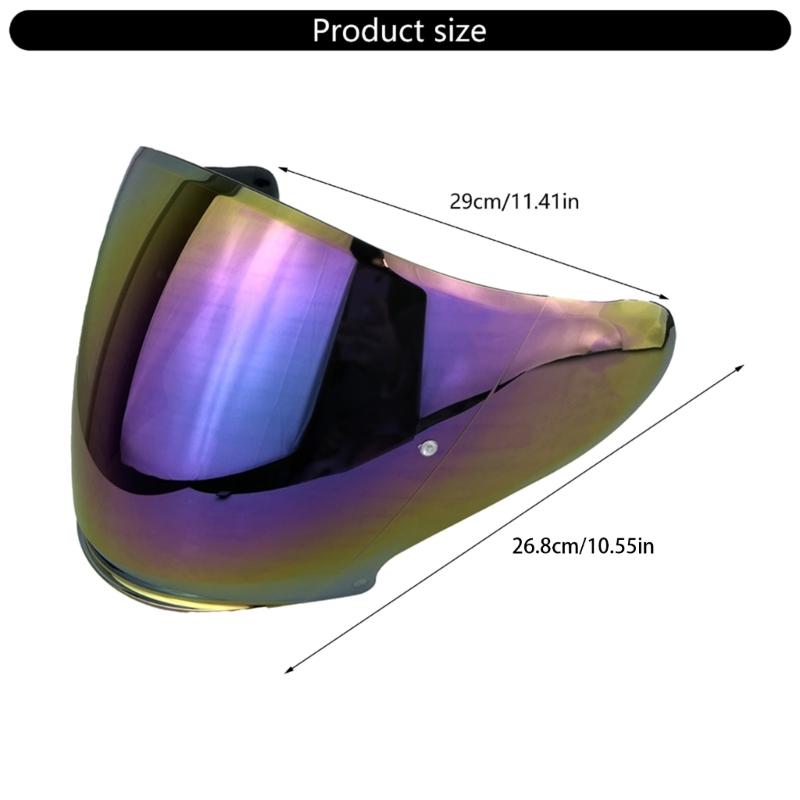 Optical Grade Helmets Visors UV Protection Scratch Resistant Weatherproof Helmets Lens Clear Motorcycles Lens for J CRUISE