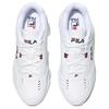 Fila Ranger 22 Cómodas Versátiles Zapatillas de Running de Cuero Sintético Unisex Blanca FS261RU03X012100