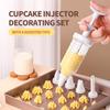 Multifunctional Cookie Press & Decorating Tool: Meringue, Baking, Cream Gun Set