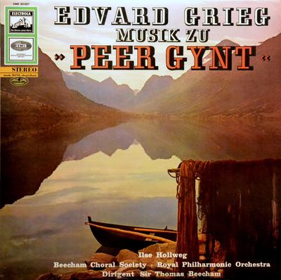 LP Record EDVARD GRIEG - ILSE HOLLWEG, THE BE - Musik Zu "Peer Gynt" SME80897 Electrola, Die  Germany Classical Used