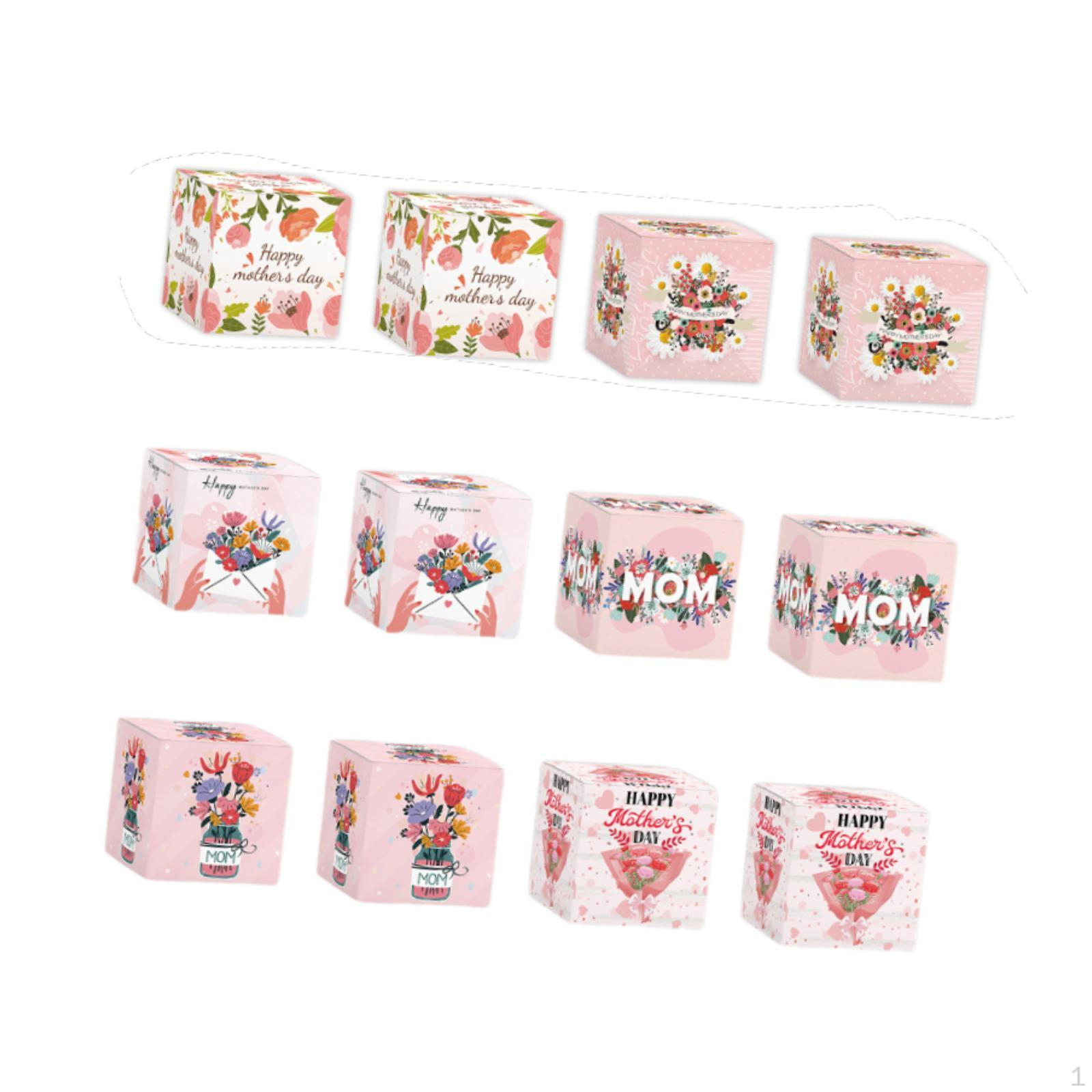 

12 штук конфетных коробок праздничная подарочная упаковка пасхальные принадлежности лакомства маленькие B