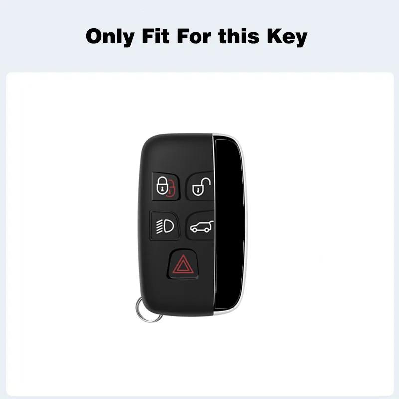 ABS Carbon Car Key Case Cover Shell for Land Rover A9 Range Rover Sport Evoque Freelander Discovery Protector Shell