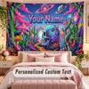 Fantasy Adventure (55) Theme Wall Tapestry Customized With Name Text Personalized Hanging Tapestry For Bedroom Living Room Decor